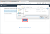 cPanel file manager showing the upload file page